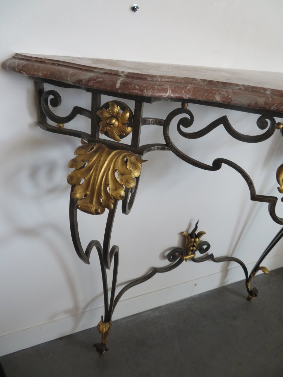Wrought-iron Console Table-photo-2