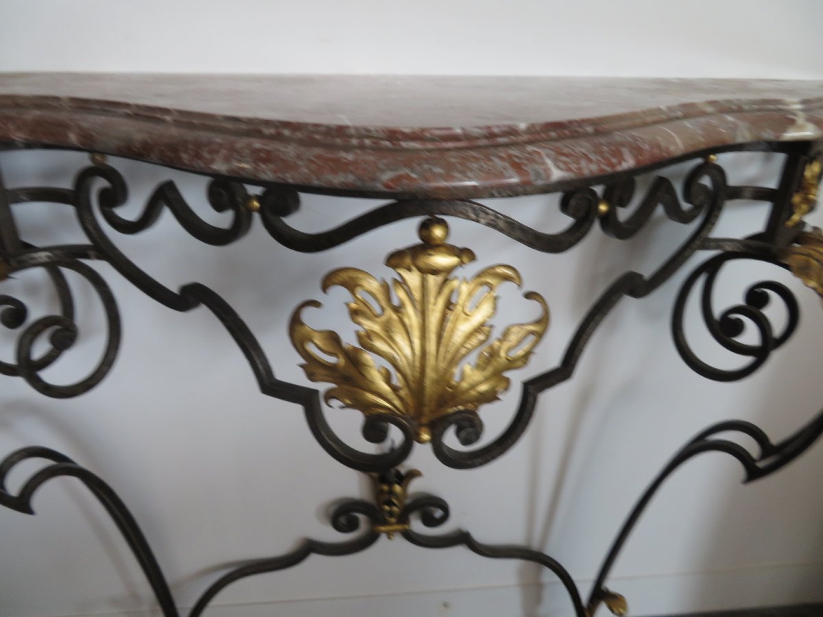 Wrought-iron Console Table-photo-3