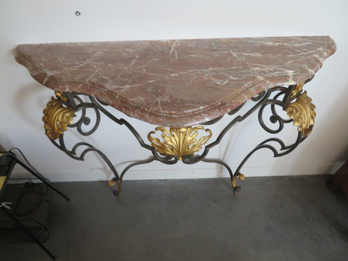 Wrought-iron Console Table-photo-2
