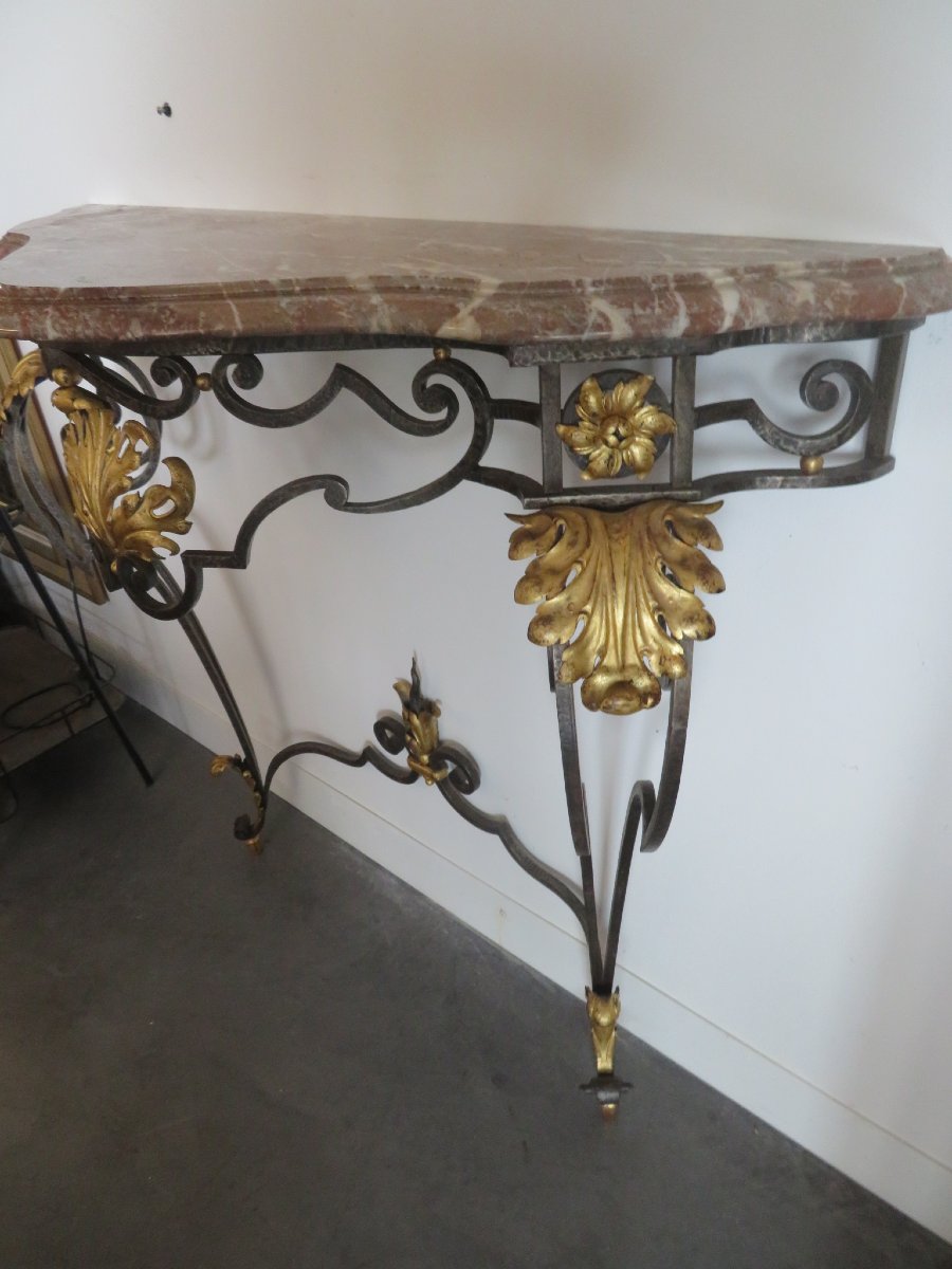 Wrought-iron Console Table-photo-3