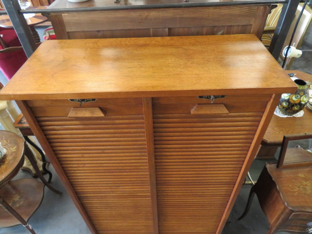 Roller-top File Cabinet-photo-3