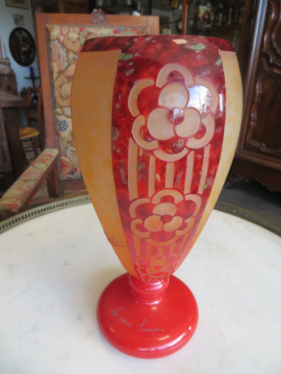 Vase art déco