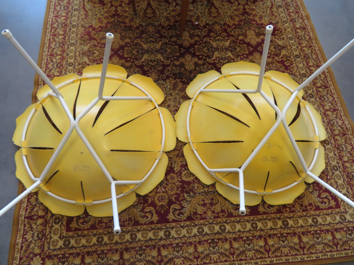 Pair Of Marguerite Armchairs-photo-3