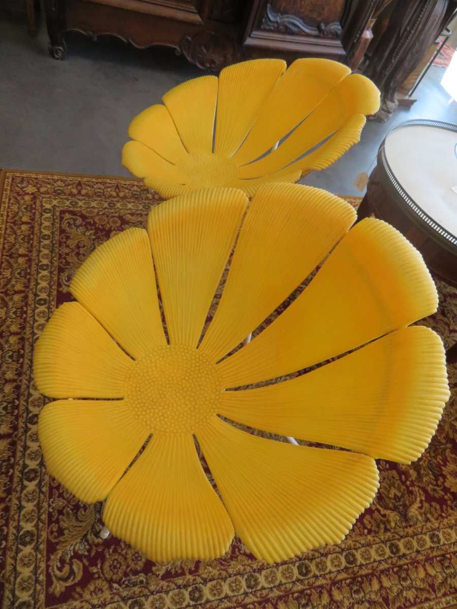 Pair Of Marguerite Armchairs-photo-7