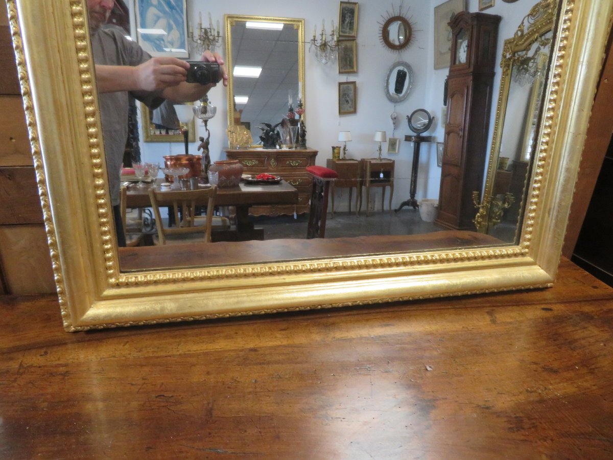 Miroir doré de style Louis XV-photo-4