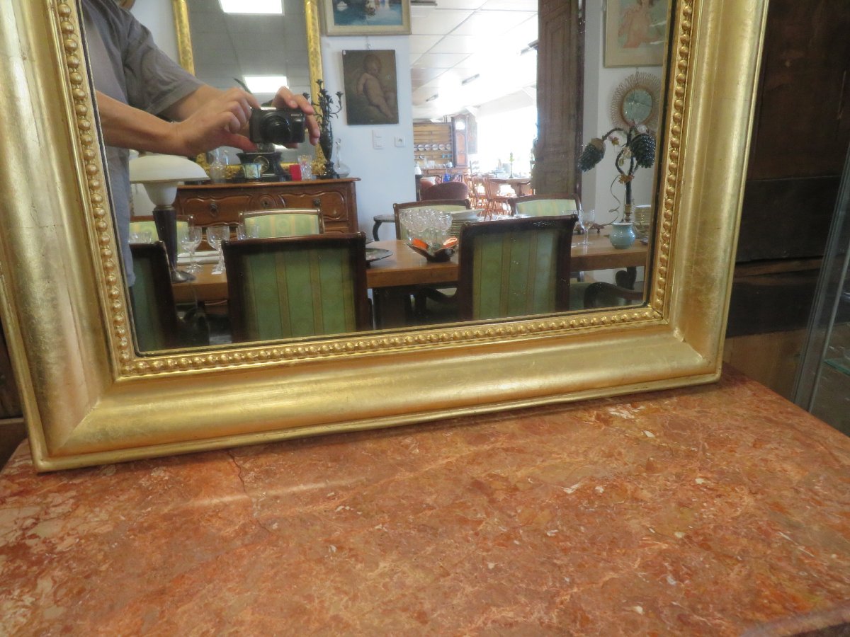 Miroir doré Louis Philippe-photo-3