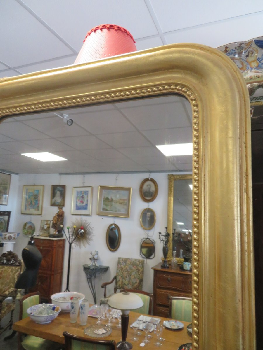 Miroir doré Louis Philippe-photo-1