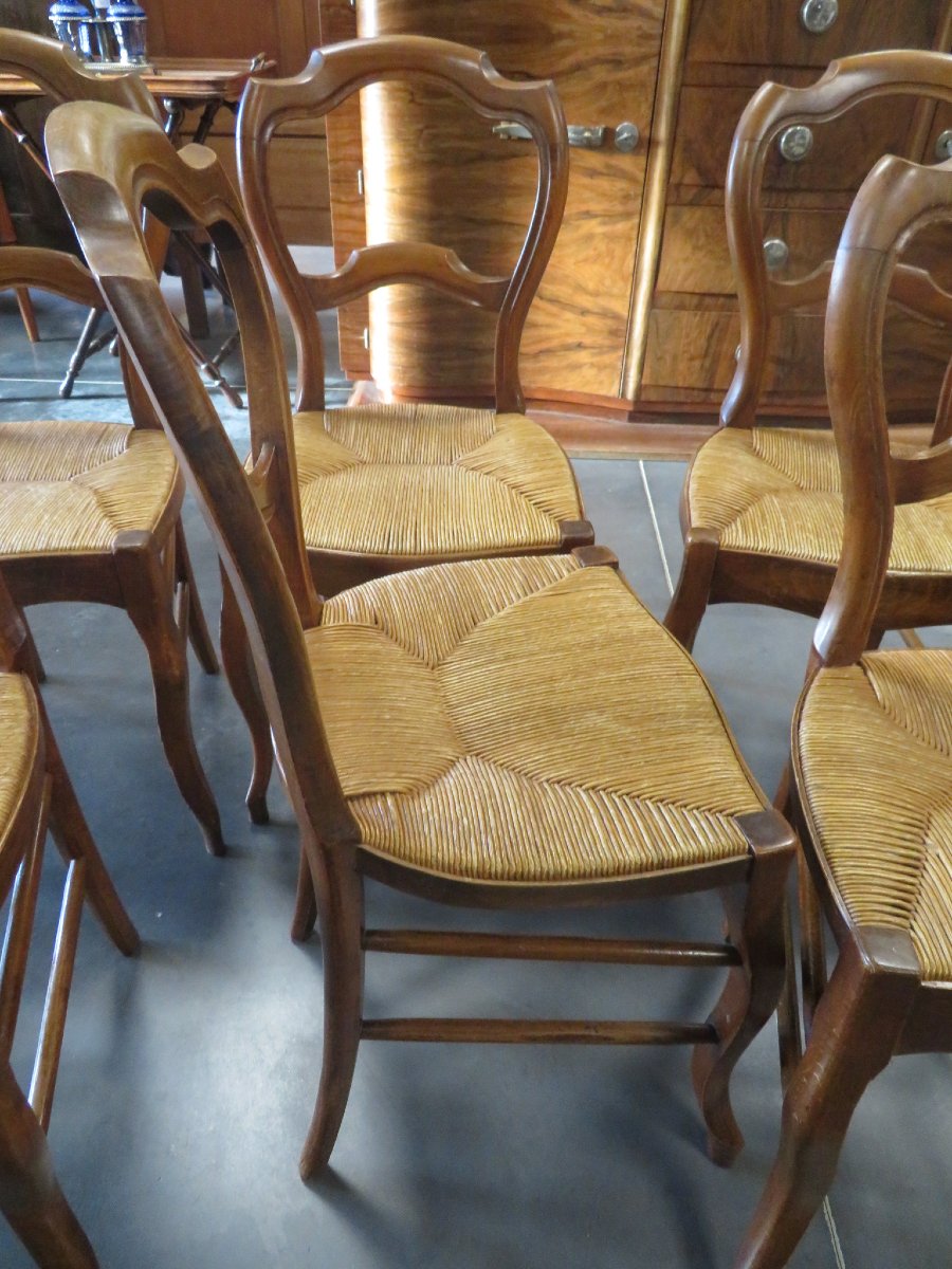 6 chaises Louis Philippe -photo-1