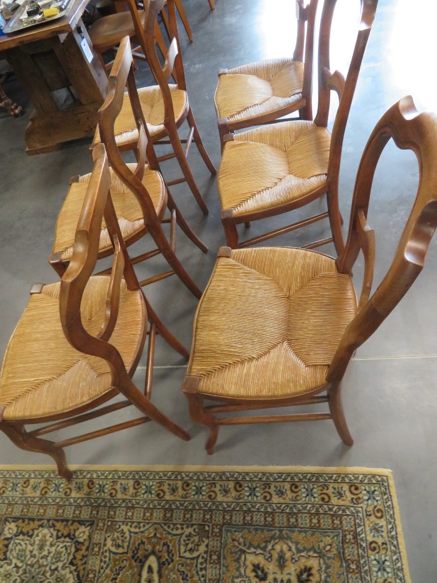 6 chaises Louis Philippe -photo-3