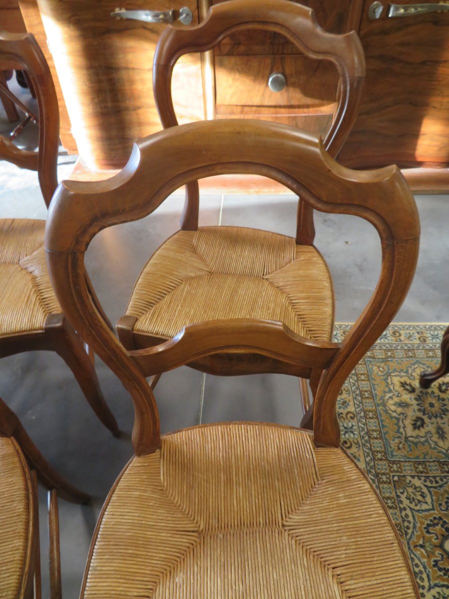 6 chaises Louis Philippe -photo-4