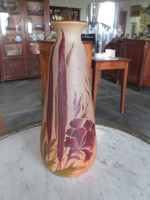 Vase En Patte De Verre