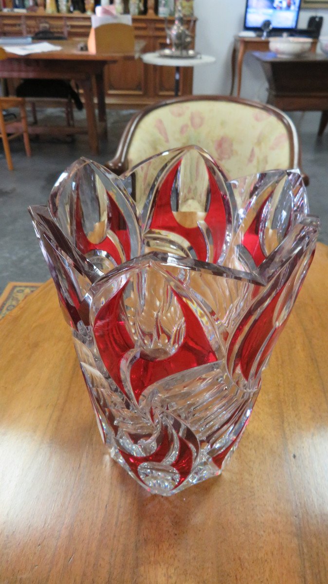 Saint Louis Crystal Vase-photo-3