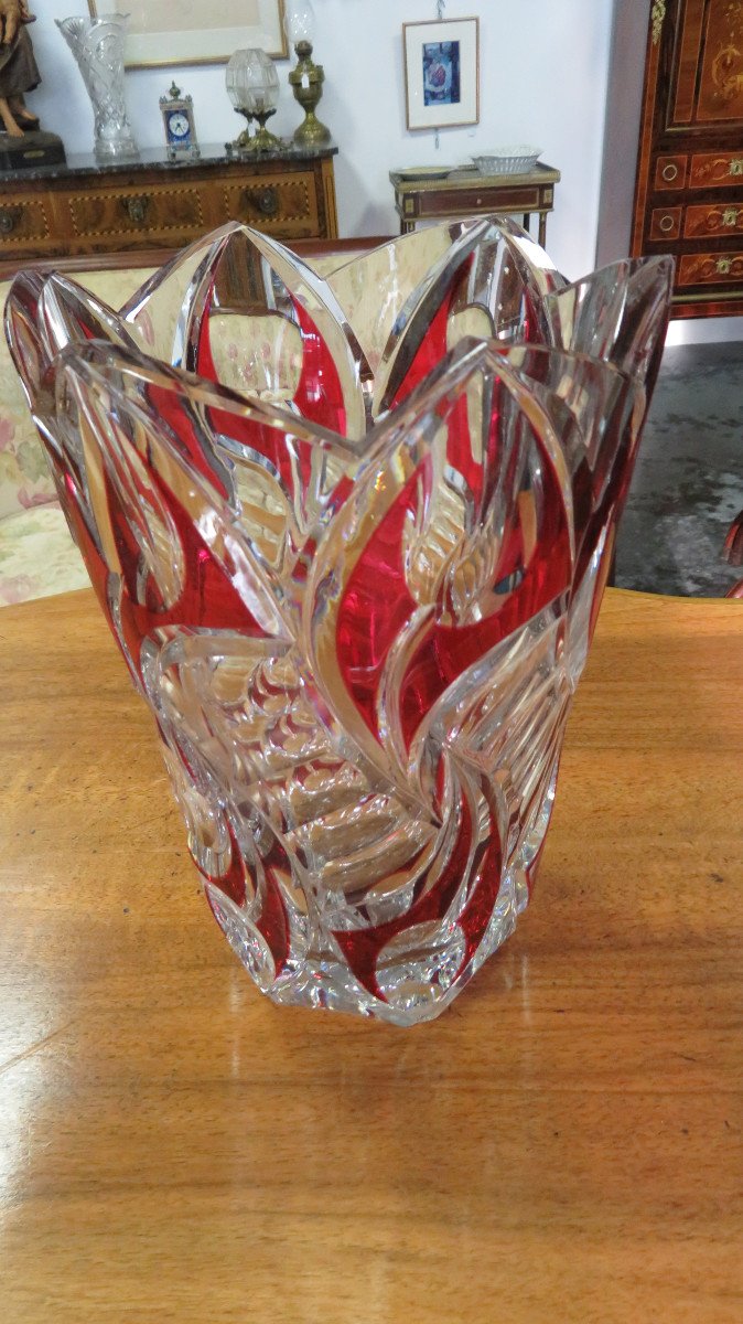 Saint Louis Crystal Vase-photo-1