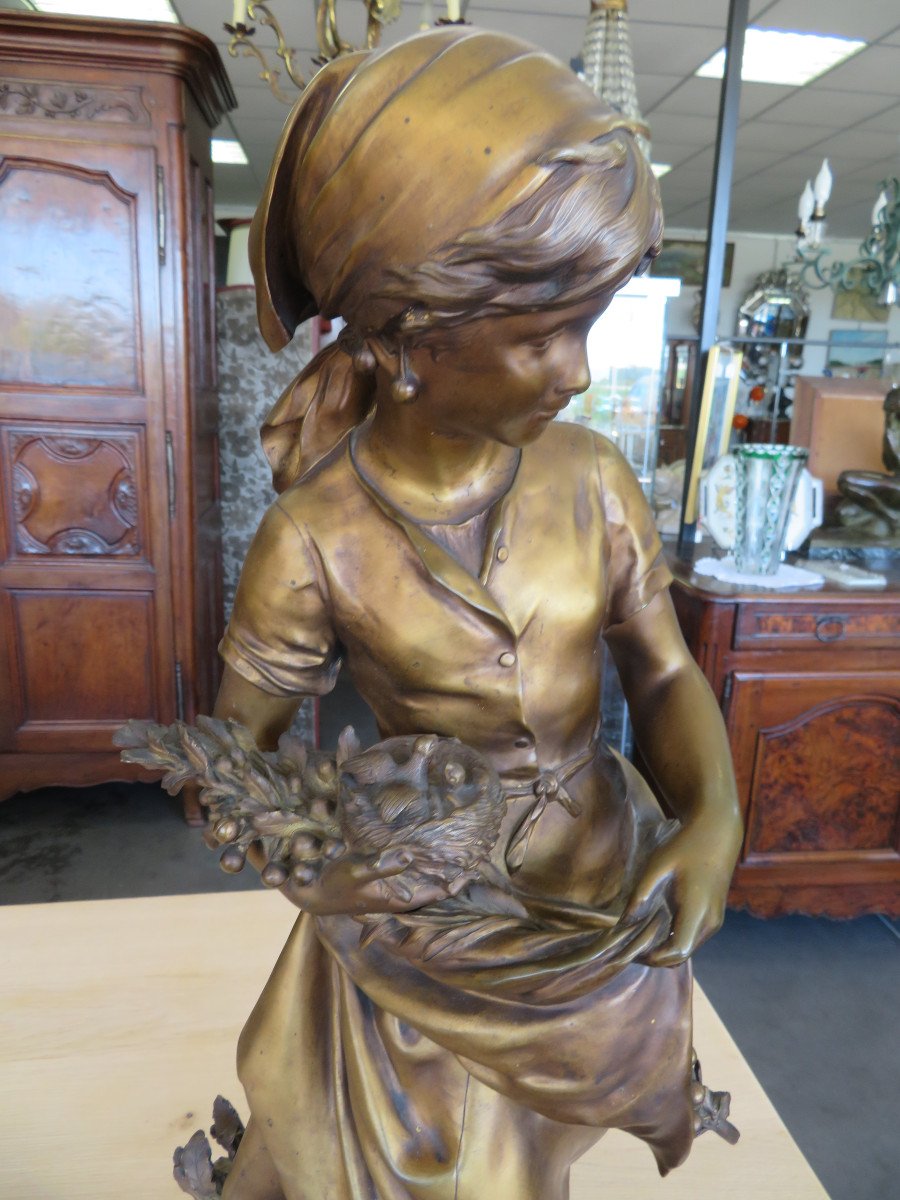 Statue En Bronze De Moreau-photo-2