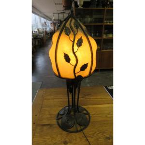 Lampe En Pate De Verre