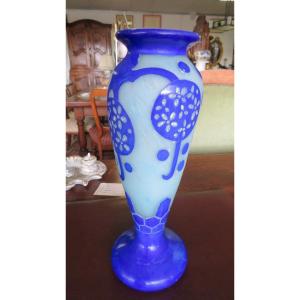 French Glass Vase