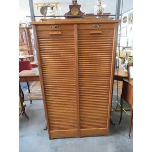 Roller-top File Cabinet