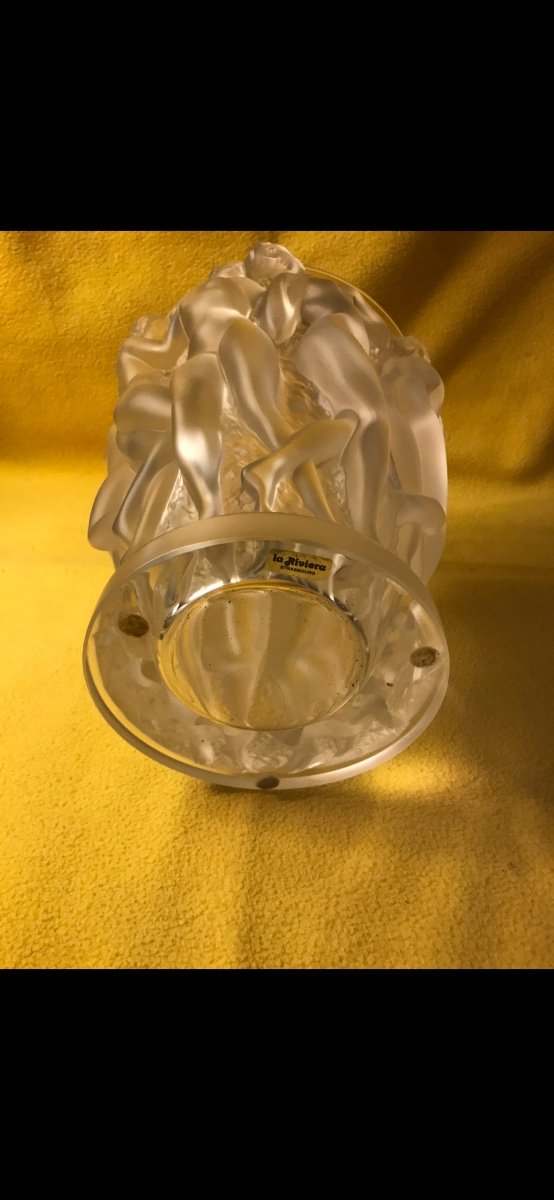 Vase With Bâchantes Lalique France-photo-4