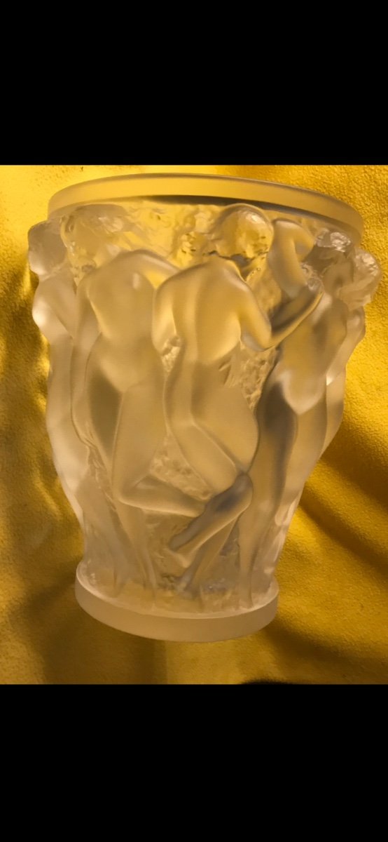 Vase With Bâchantes Lalique France