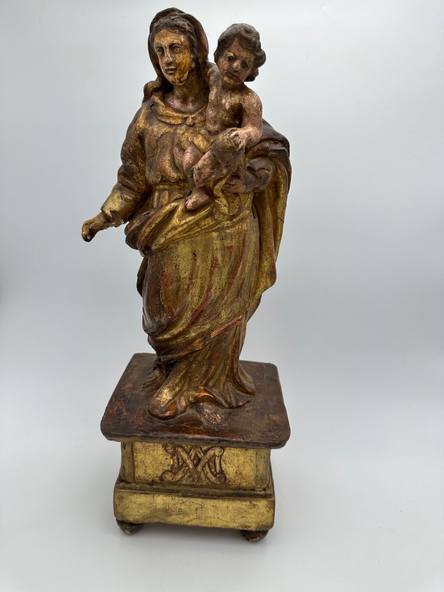 Statue Vierge à L’enfant -photo-1