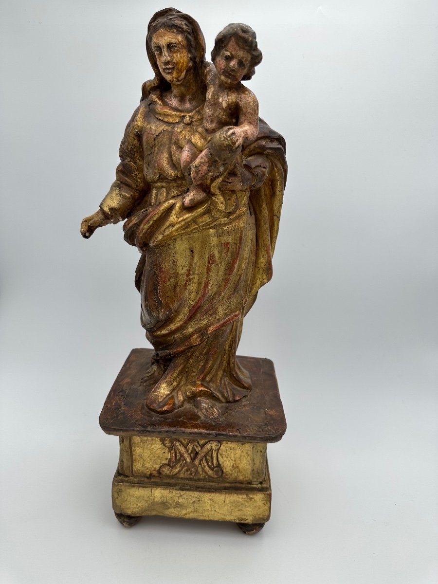 Statue Vierge à L’enfant 