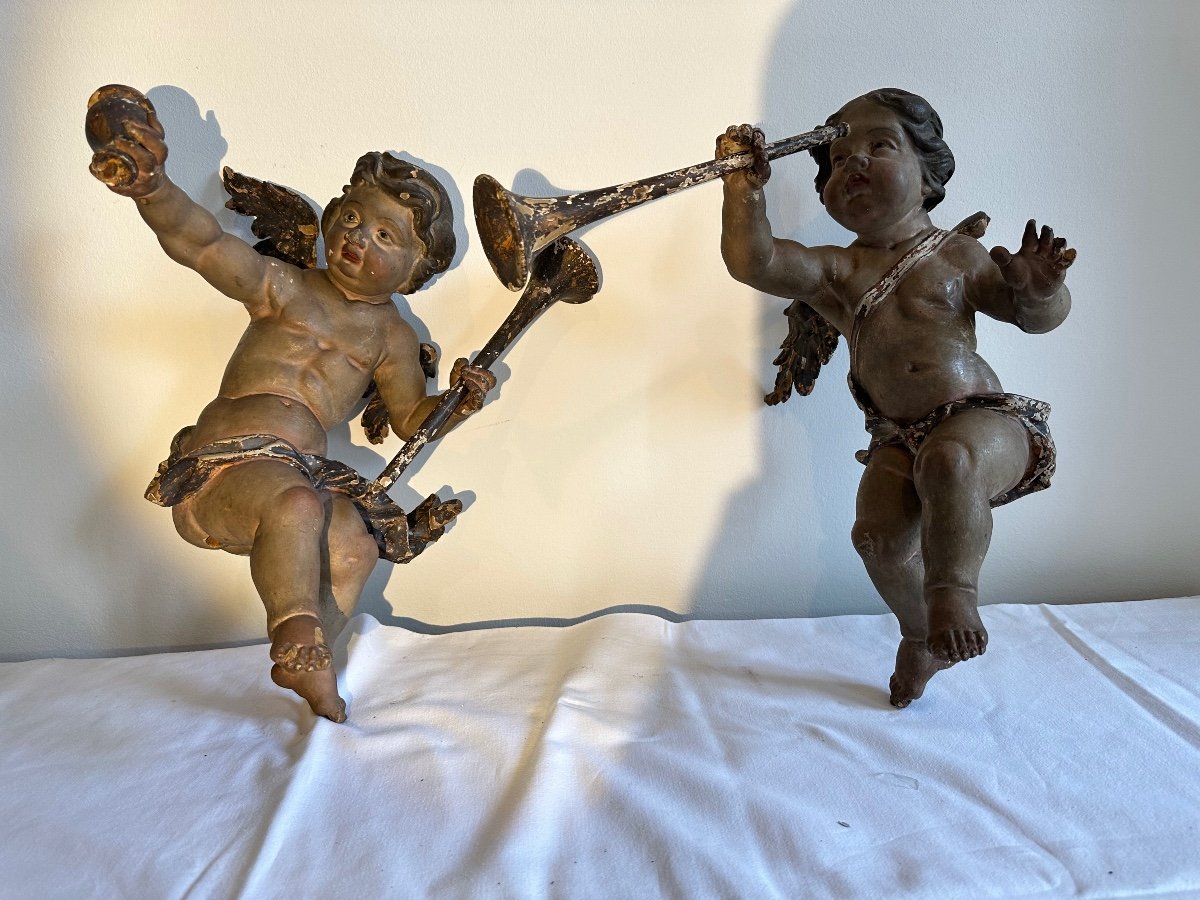 Wooden Angels Early Nineteenth