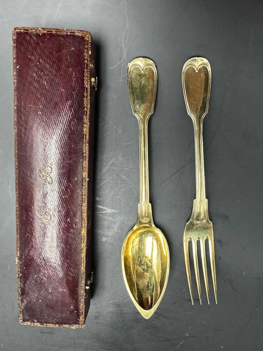 Cutlery In Silver, Solid, Vermeil