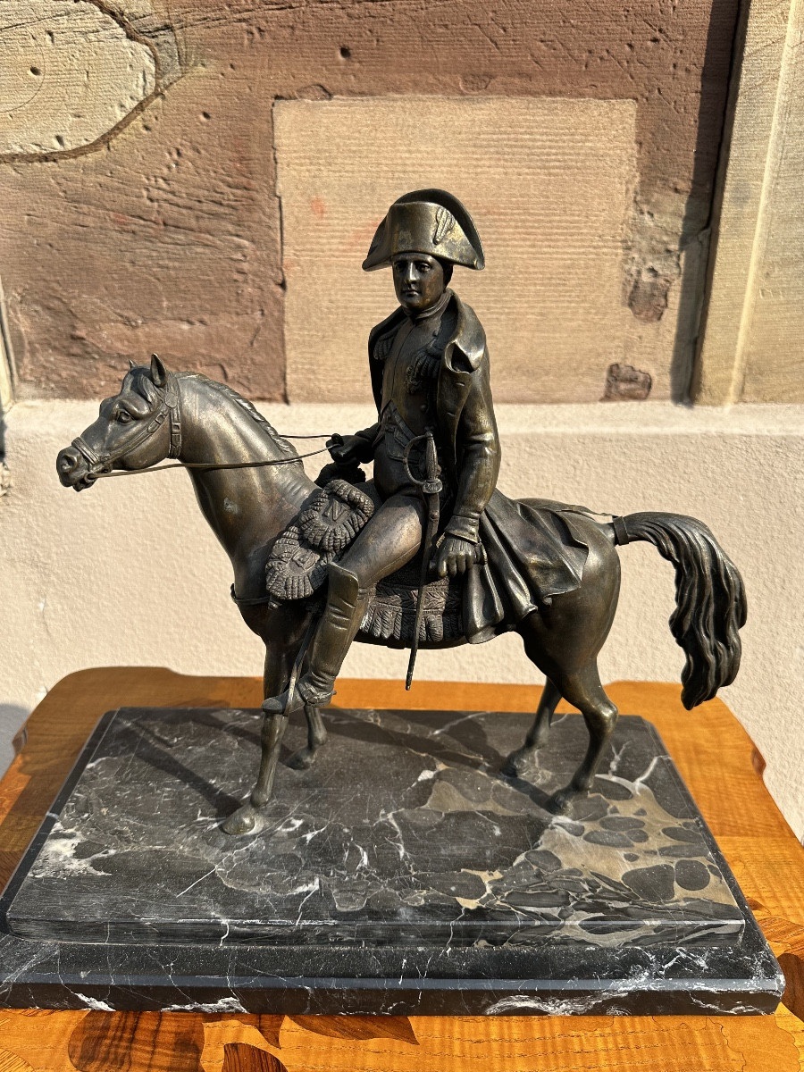 Napoleon Bronze Statue 
