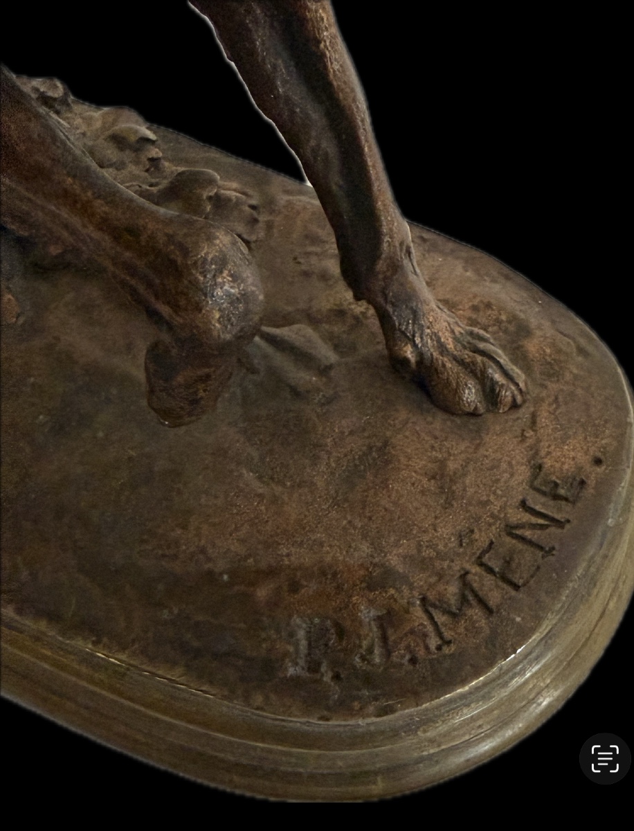 Bronze Hunting Dog-photo-2