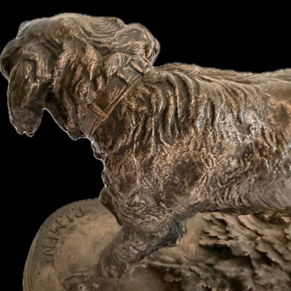Bronze Hunting Dog-photo-3