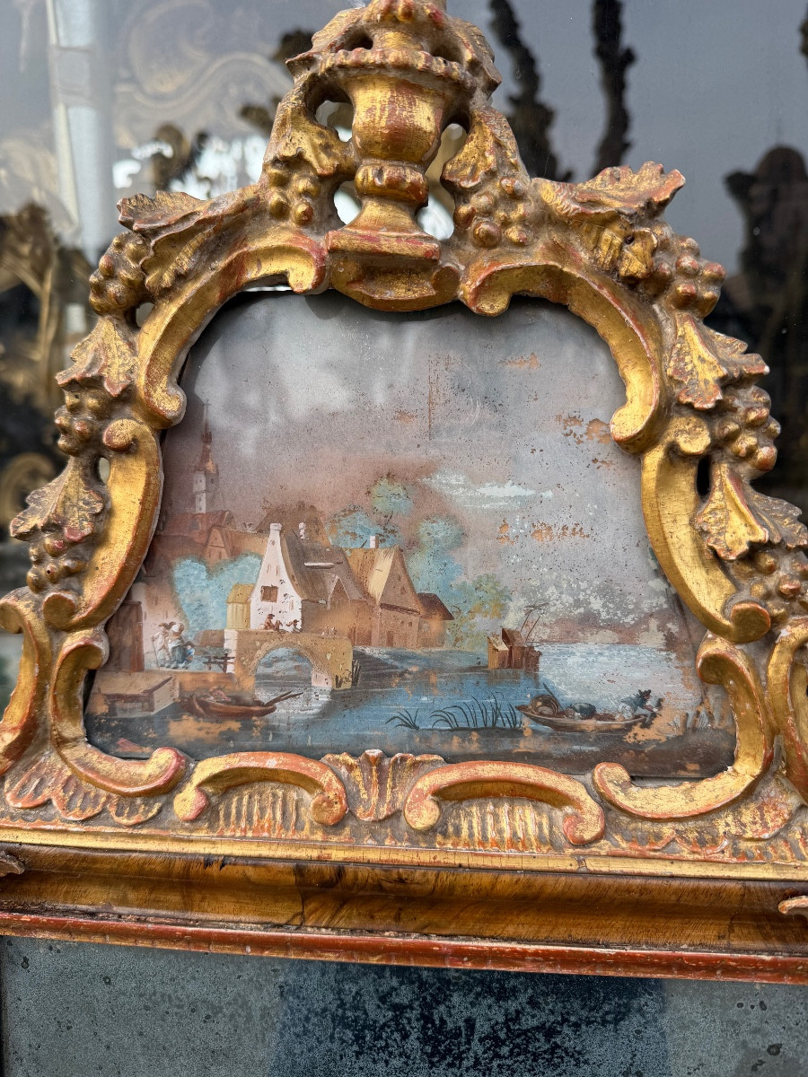 Miroir italien XVIII eme-photo-3
