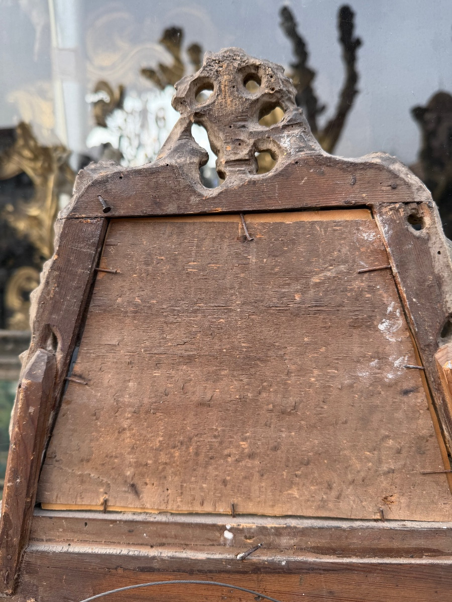 Miroir italien XVIII eme-photo-5