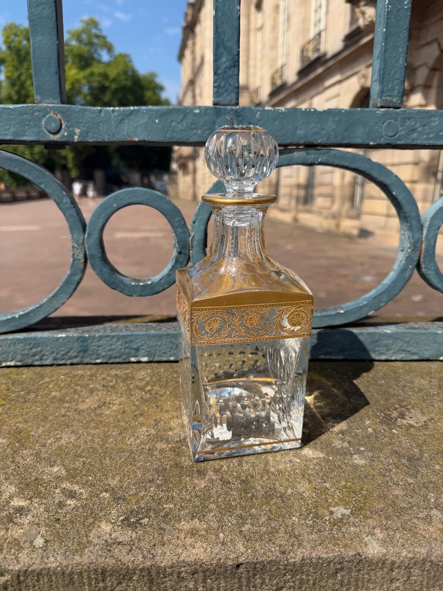 Saint Louis Thistle Decanter -photo-3