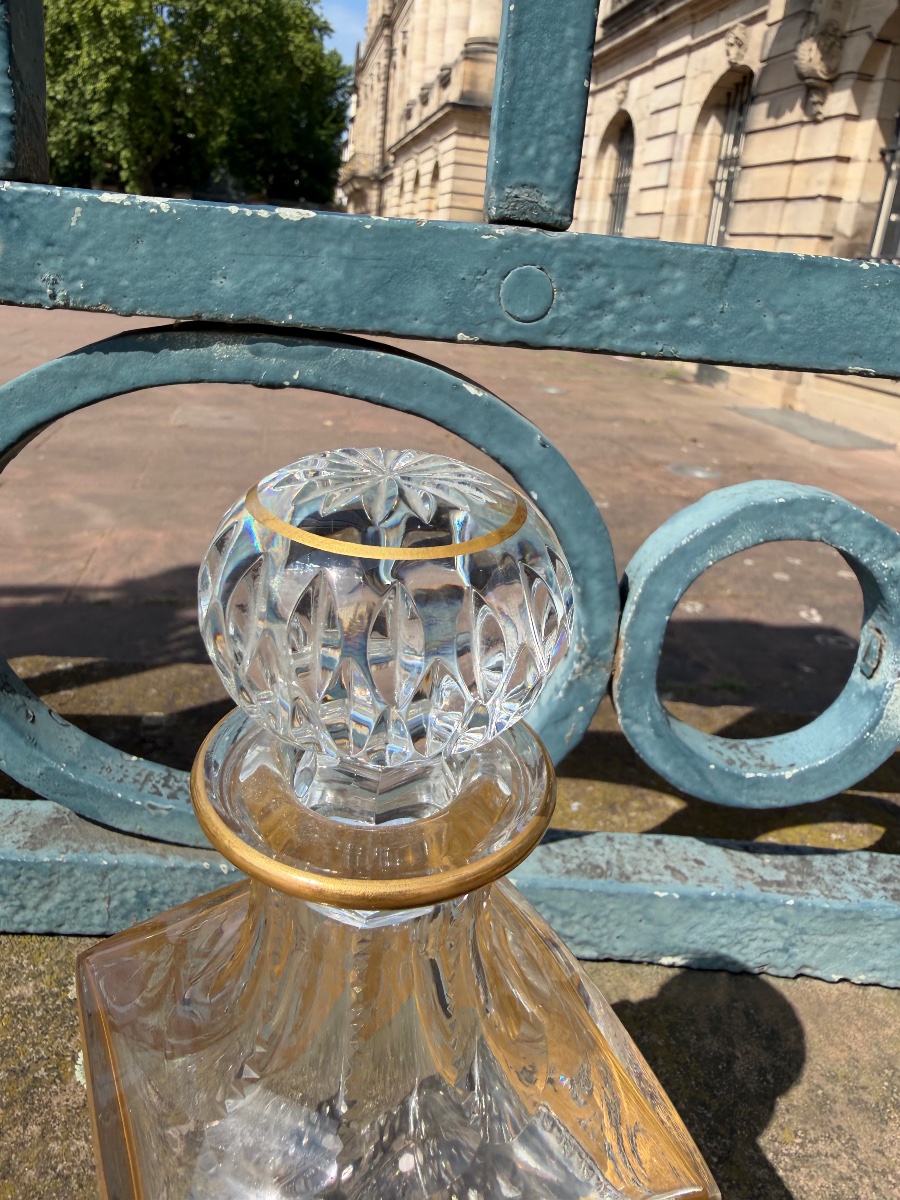 Saint Louis Thistle Decanter 