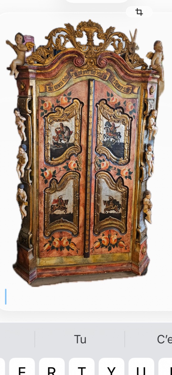 Armoire Polychrome sud Tyroli-photo-2