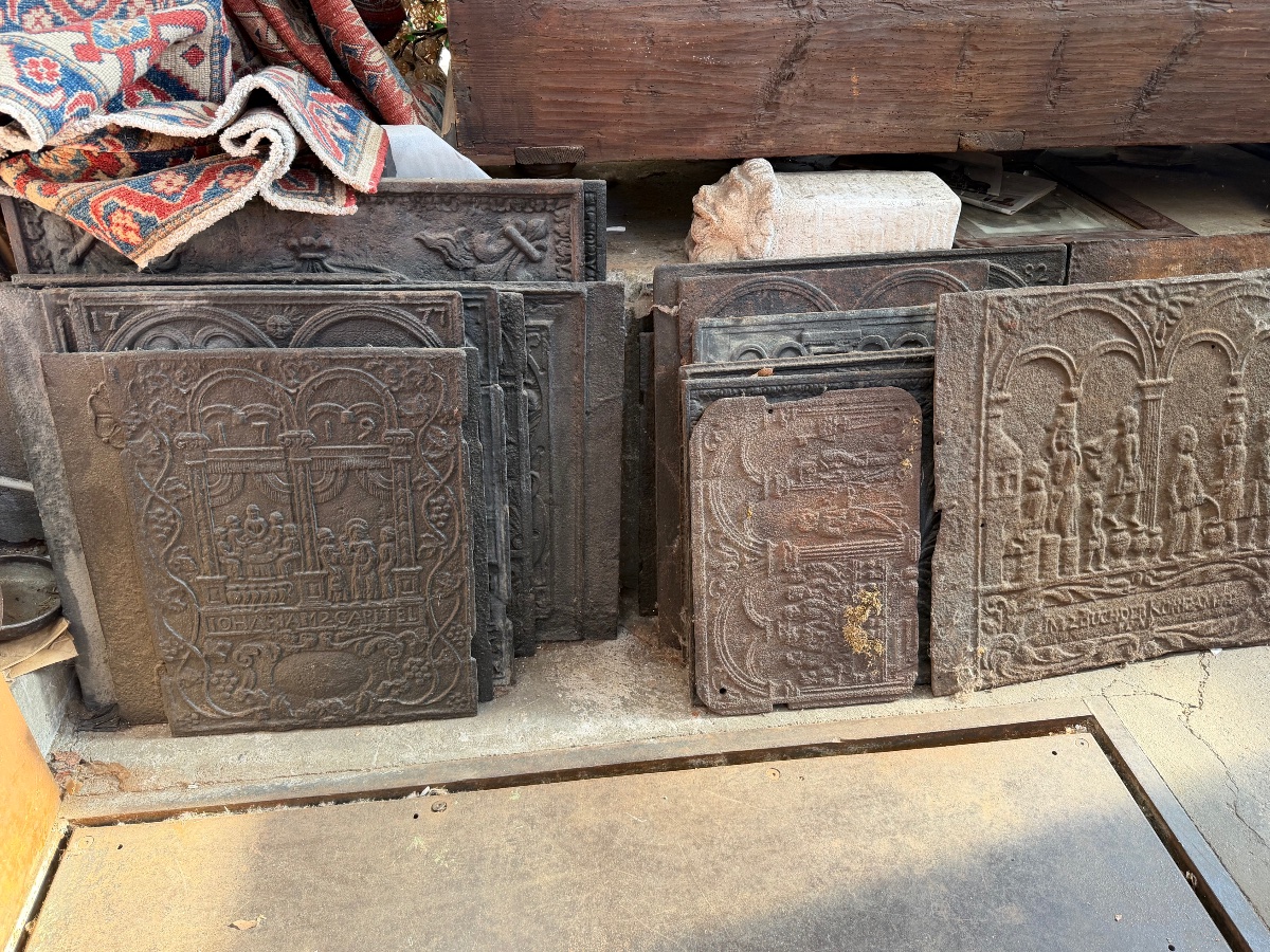 Cast-iron Fireplace Plate-photo-1