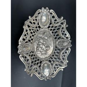 Basket In Sterling Silver Italy 