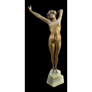 Bronze nu de femme