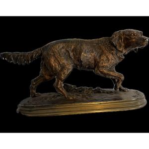 Bronze Hunting Dog