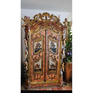 Armoire Polychrome sud Tyroli