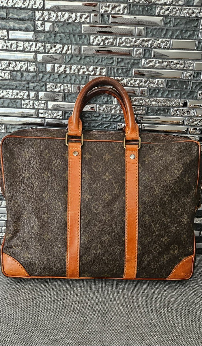 Louis Vuitton Vintage Briefcase Bag-photo-4