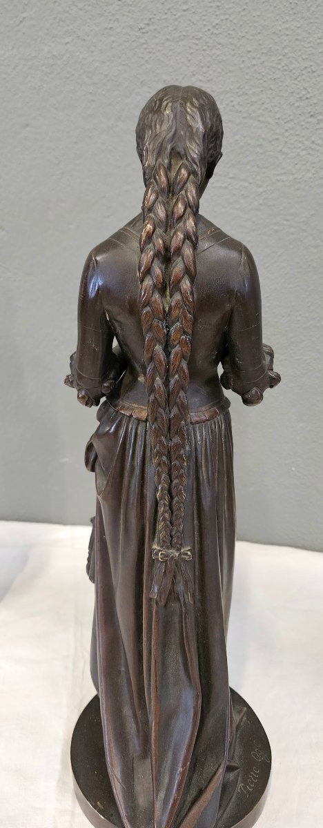 Large Bronze Sculpture By Pierre Oge And Susse Brothers-photo-2