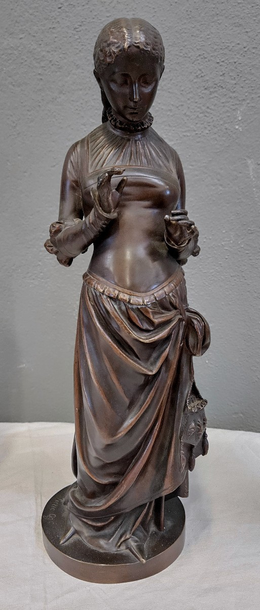 Large Bronze Sculpture By Pierre Oge And Susse Brothers