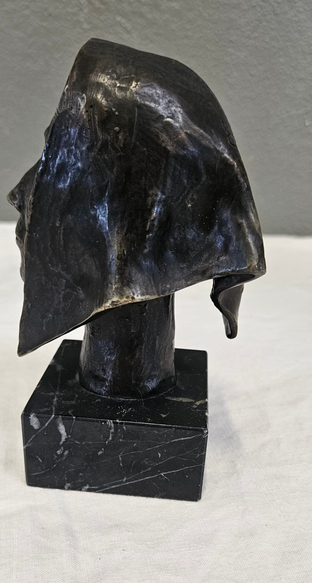 Euletrio BLASCO-FERRER  1907 - 1993 sculpture buste bronze-photo-2