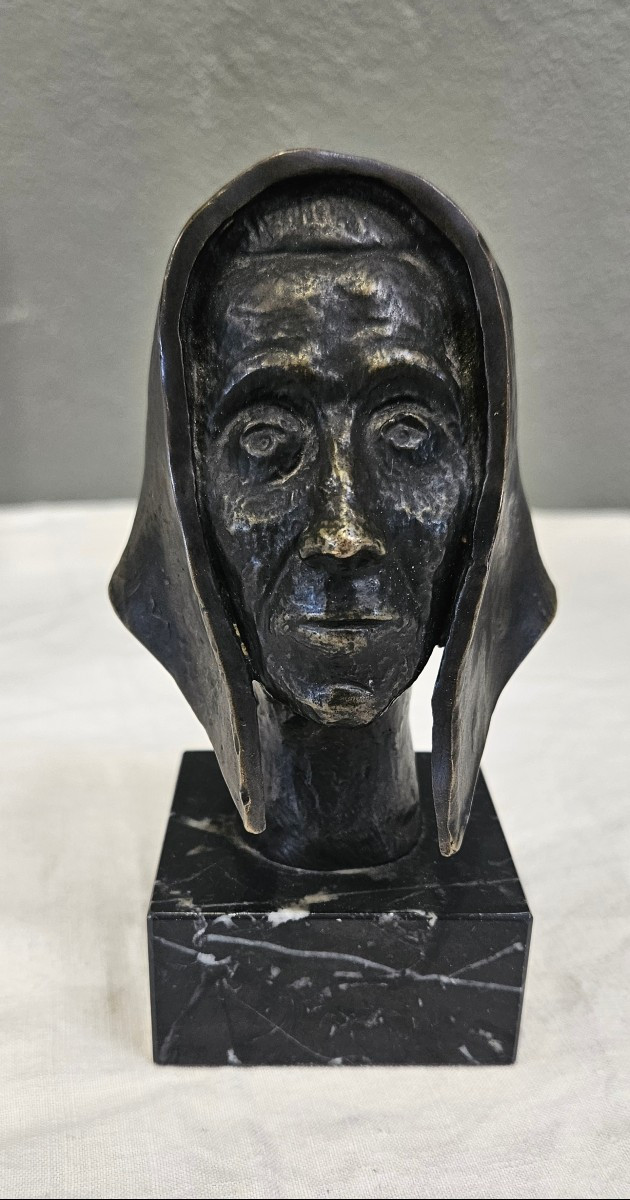 Euletrio BLASCO-FERRER  1907 - 1993 sculpture buste bronze