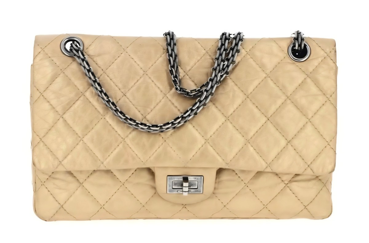 Sac chanel timeless 2.55 dore vintage carte authenticité 