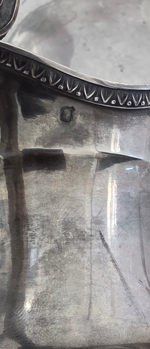 Grande aiguiere et son bassin argent vieillard -photo-7