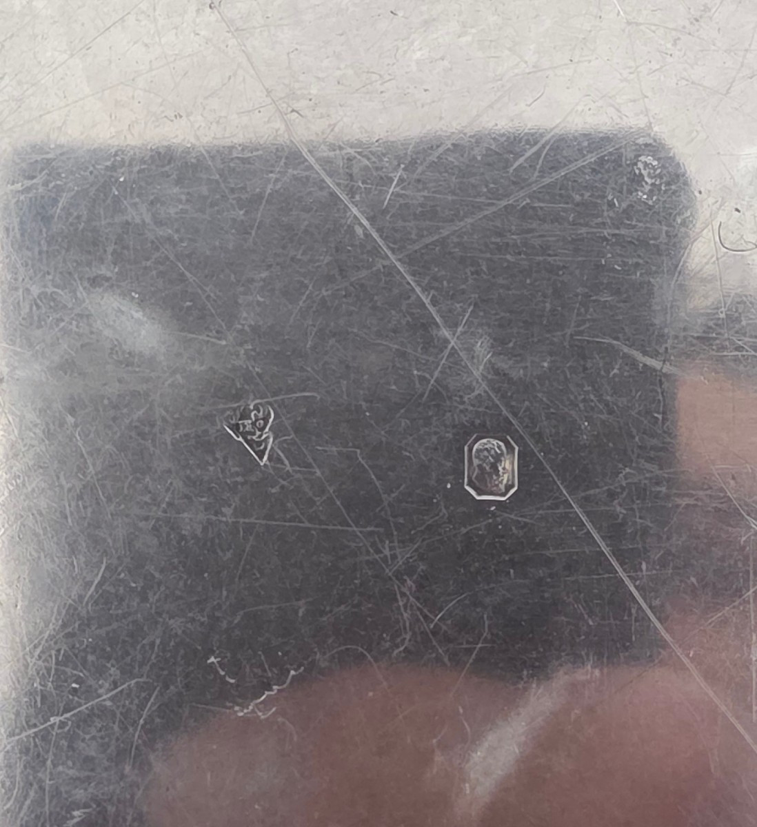 Grande aiguiere et son bassin argent vieillard -photo-8