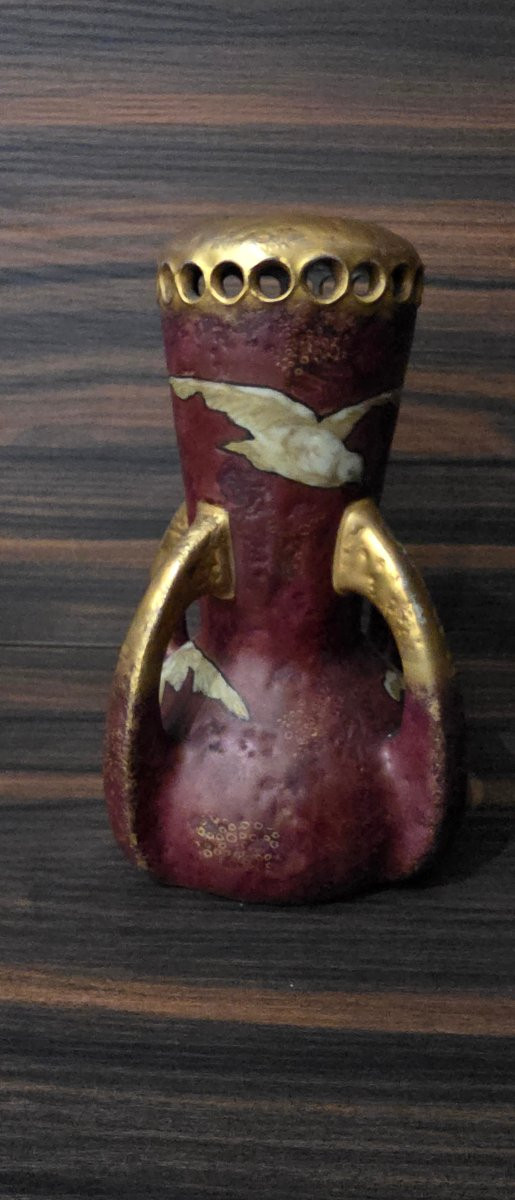 Vase austria amphora Autriche oiseaux-photo-3