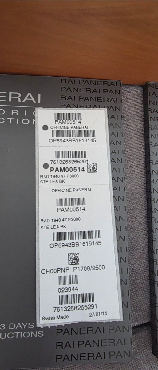 Men's Watch Panerai 1940 Pam00514 Val 7500e Fullset-photo-3